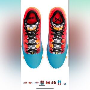 Nike Paul George PG 6 NRG Hot Wheels DH8446-400 MEN'S SIZE 10.5 pre-owned